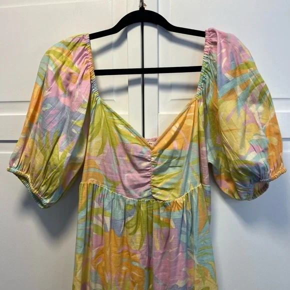 Billabong Women’s Be Mine Dress Size Women’s Large Multicolor - Picture 2 of 10